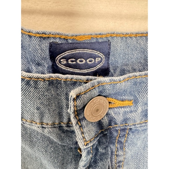 Scoop‎ Wide Leg High Rise Jeans  Blue Mid Wash Size 10 Women's - Picture 3 of 9